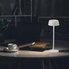 Lampka stołowa nocna V-TAC 2W LED 32,5cm ładowanie ściemnianie IP54 biała VT-7562 3000K 200lm
